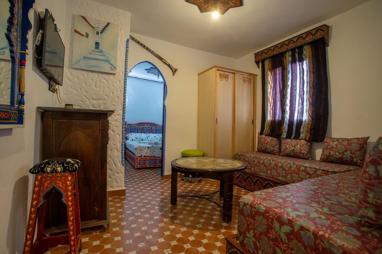 Casa El Mrabet Lägenhet Chefchaouen Exteriör bild
