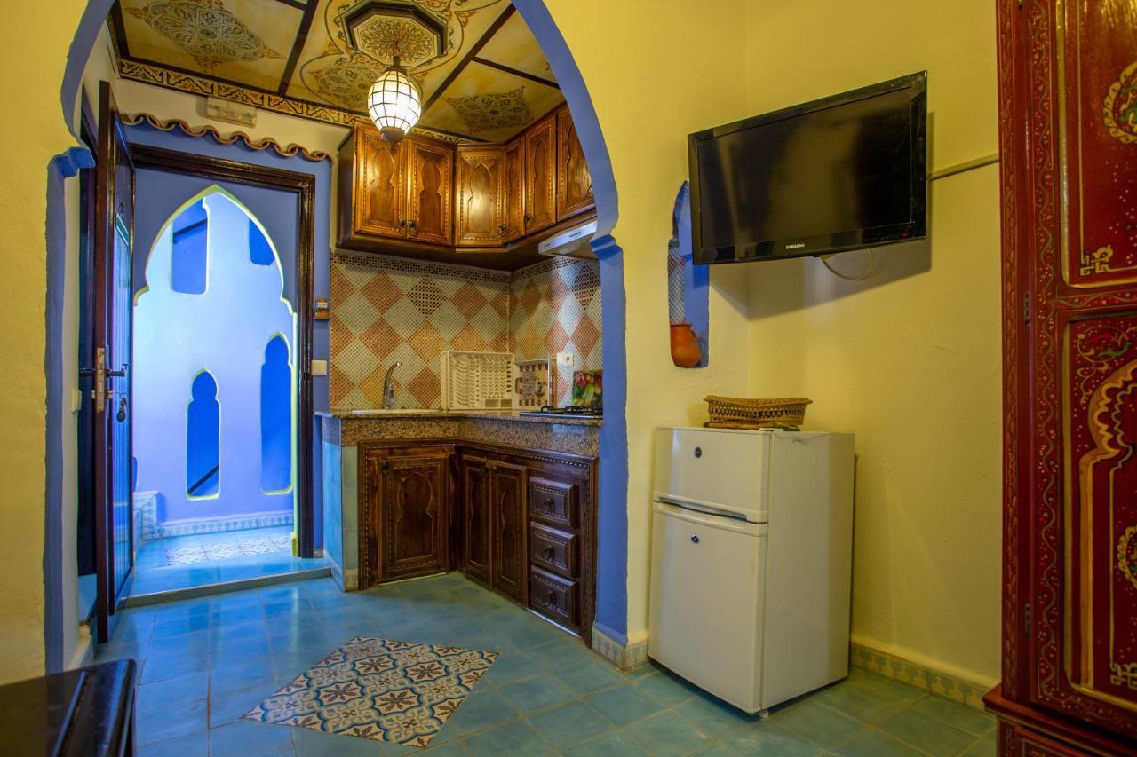 Casa El Mrabet Lägenhet Chefchaouen Exteriör bild